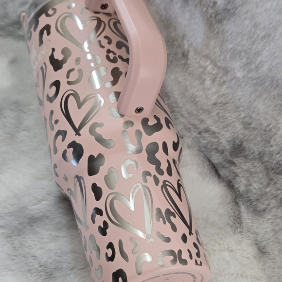 Stanley Pink Leopard Print Tumbler - Picture 3 of 3